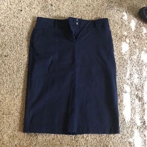 New York and Company navy skirt!